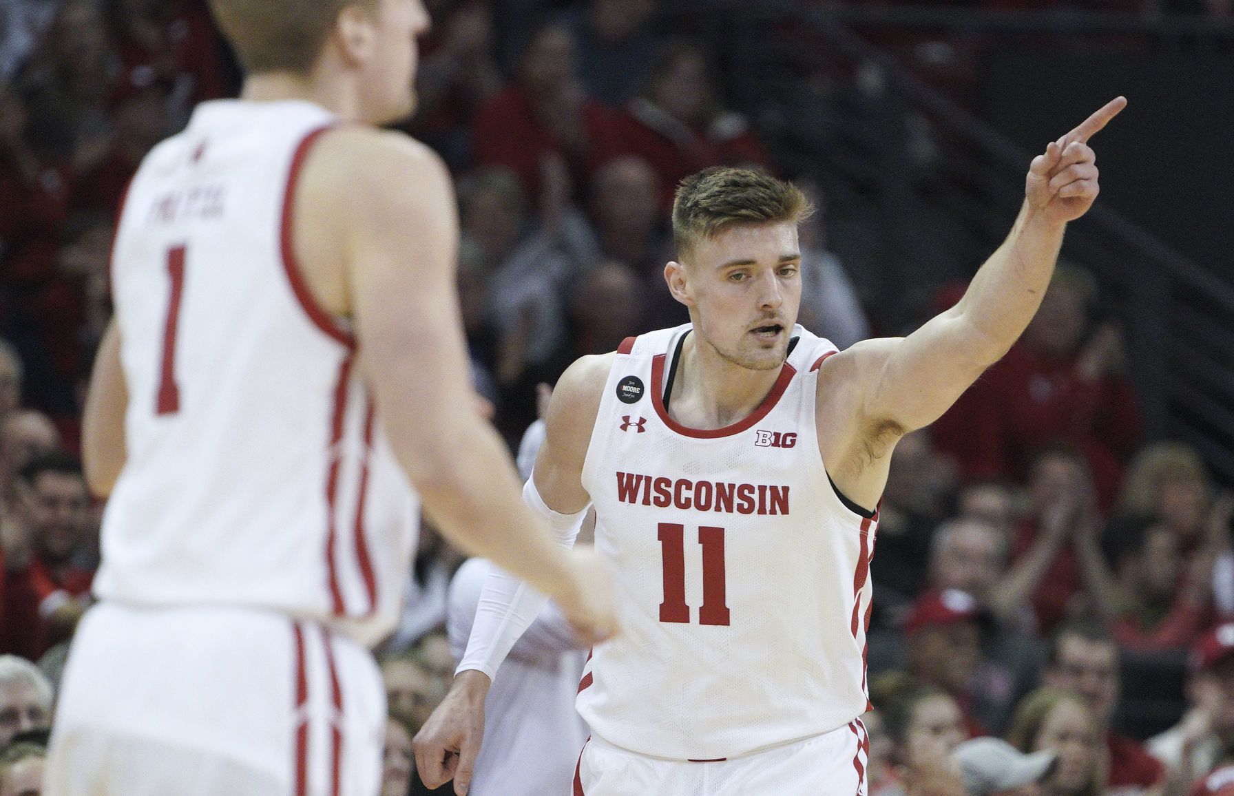 Badgers 82, Cornhuskers 68